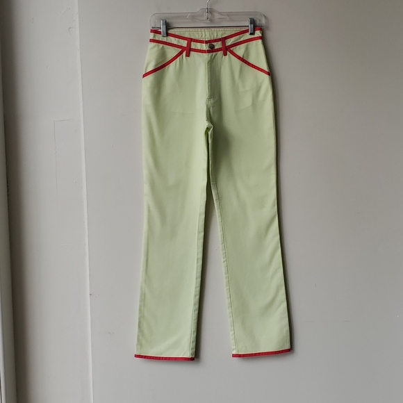 CJ Laing Pants - CJ Laing Lime Pants